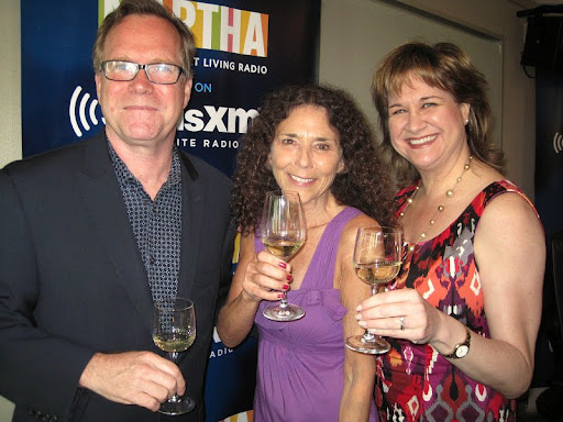 Andrew Dornenburg, Baroness Sheri de Borchgrave, and Karen Page.