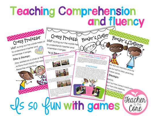 Slide1 Comprehension and Fluency games! So fun and will help my students!