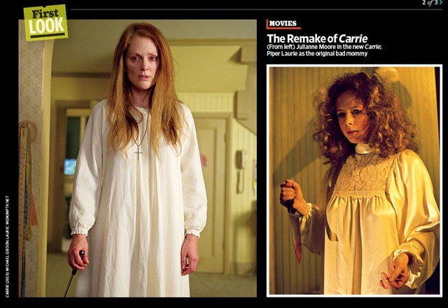 Carrie (Chloe Moretz) csurom vér - Az első képek 02