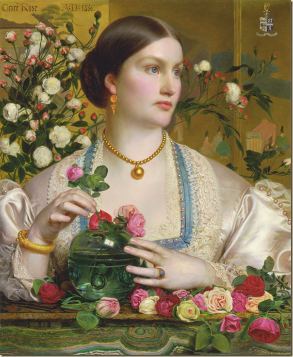 Anthony Frederick Sandys, Grace Rose 1866