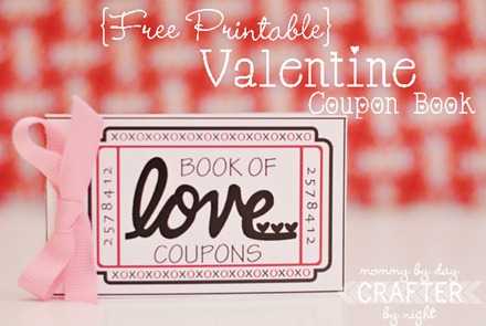 Free Printable Valentine Coupon Book Free Printable Valentine Coupon Book