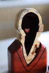 And look!  Inside Martha is a red heart.  Don't you just love that?