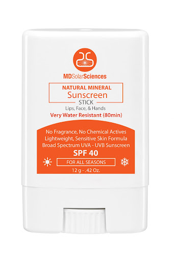 This pocket-sized sunscreen stick is convenient for areas that need extra protection and frequent touchups, like the lips, neck, nose, and the skin around the eyes.