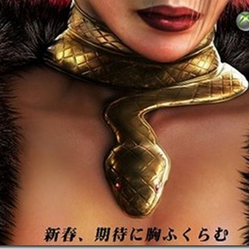 Das neue Werbeposter für SoulCalibur V ist so dezent, wie riesige Brüste, die einem direkt ins Gesicht springen, nur sein können