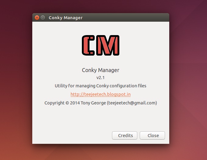 Conky Manager 2.1
