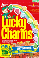 c0 Vintage Lucky Charms box. 