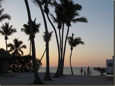 sunset at sunshine key