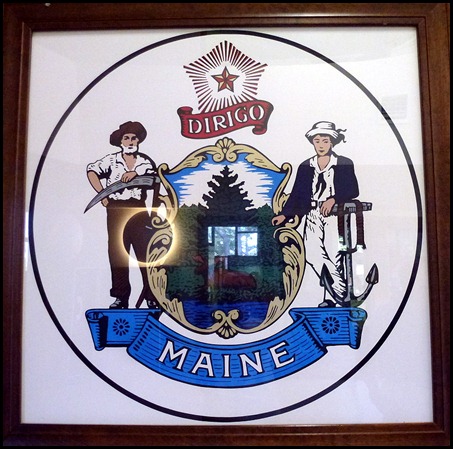 9a - Maine Welcome Center State Seal