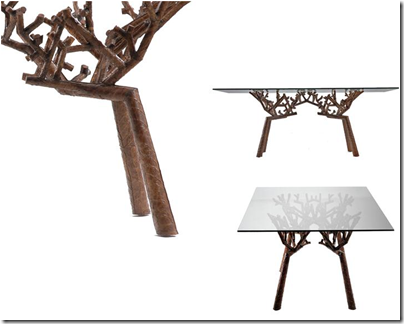 Table design Plumeria