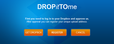 ส่งไฟล์ไปยัง dropbox โดยไม่ต้องใช้อีเมล์