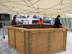 Kerstboomverbranding 2010: Foto