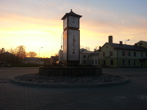 Jekabpils Old Town Square
