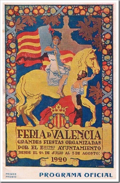 Programa oficial de la Feria. 1920 Programa oficial de la Feria. 1920