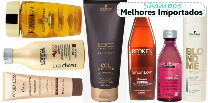 Os melhores Shampoos Importados que já usei. Os melhores Shampoos Importados que já usei.