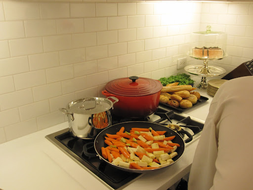 Food is prepared and ready to be cooked!