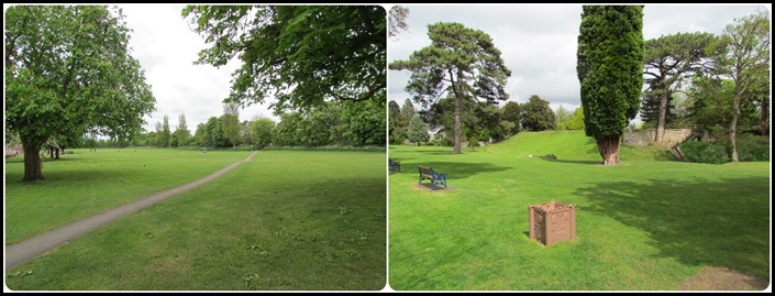 l Castle and saxon Ramparts