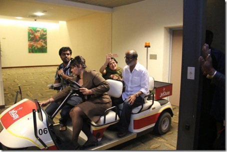 Rajinikanth in Singapore Hospital Photos