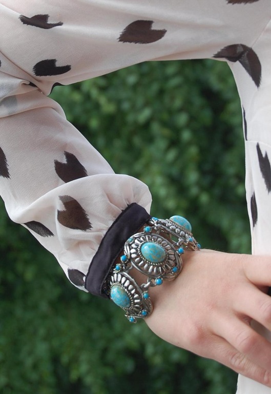 1960s Silver Tone Navajo Bracelet, £45, Navajo Bracelet