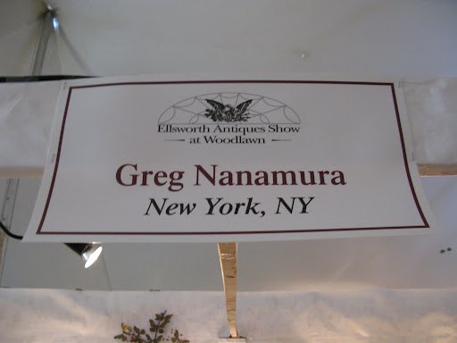 Greg Nanamura is an excellent antique dealer from New York with a refined eye.