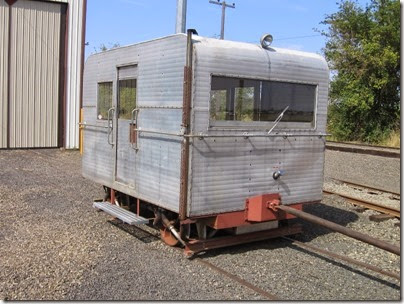 IMG_8664 PGE Flume Train Speeder at Antique Powerland in Brooks, Oregon on August 1, 2009