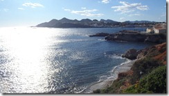Ausblick vom Cabo de Palos gen Cartagena