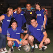 Equipo en el que jugaron delegados de Lomas de Sargentillo, Palestina, entre otros, con el dirigente de Juventudes Jorge Vélez