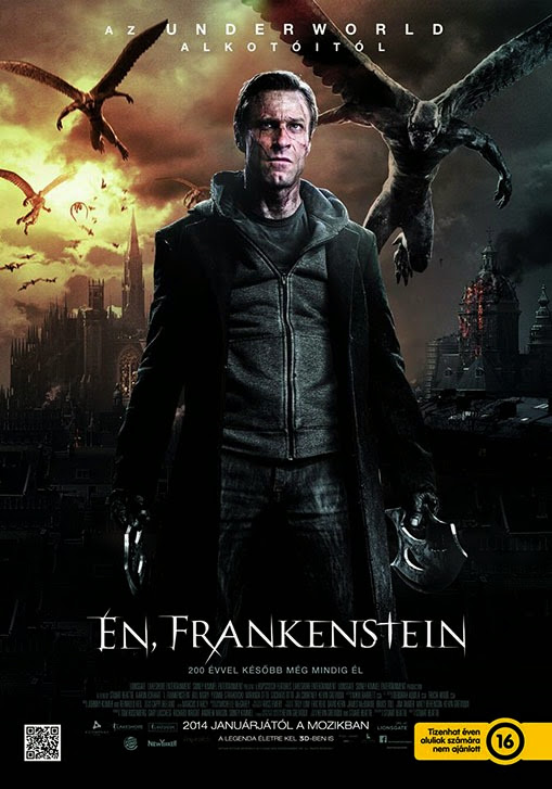Én, Frankenstein magyar plakát