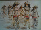 Aug 15 - Oil Painting, Vietnamese Girls