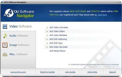 AVS software