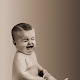1998 - Photo restoration of baby.  He was still crying even after I restored him.