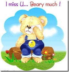 miss u beary much