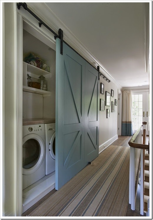 Hallway-Laundry-Barn-Door