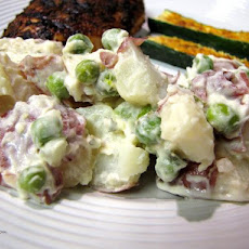 Creamy Pea & Potato Salad