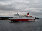 Ferry rendezvous at sea Ferry rendezvous at sea