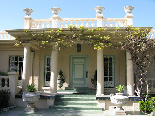What a glorious and fanciful front door.