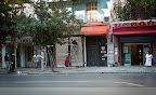 A week of government-sponsored hysteria prompted local business to board up their windows. There were no incidents of protesters attacking small shops, but plenty of riot police attacking the crowd.