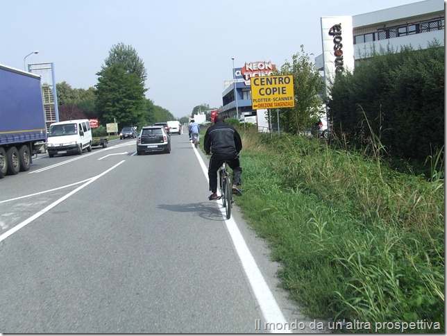 Il mondo da un'altra prospettiva L'uso della bici