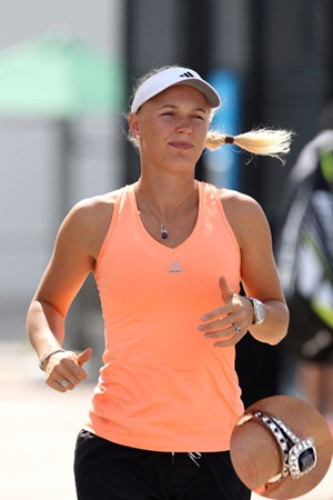 Caroline Wozniacki Sapphire Ring