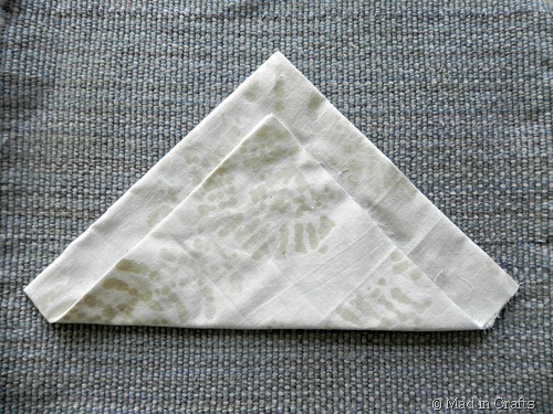 make an upwards facing triangle make an upwards facing triangle