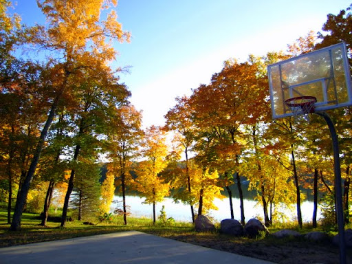 One of the most scenic basketball courts in the world