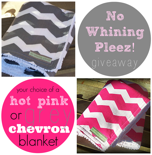 Ginger Snap Crafts: No Whining Pleez! Pink or Grey Chevron ...