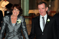 Proud parents - Colette and Tom