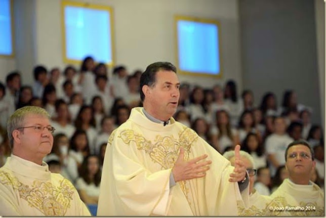 Eucaristia com os jovens de Manique