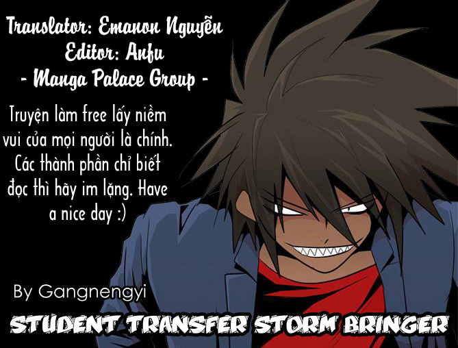 Transfer Student Storm Bringer chap 8