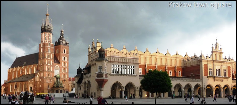 Krakow town square