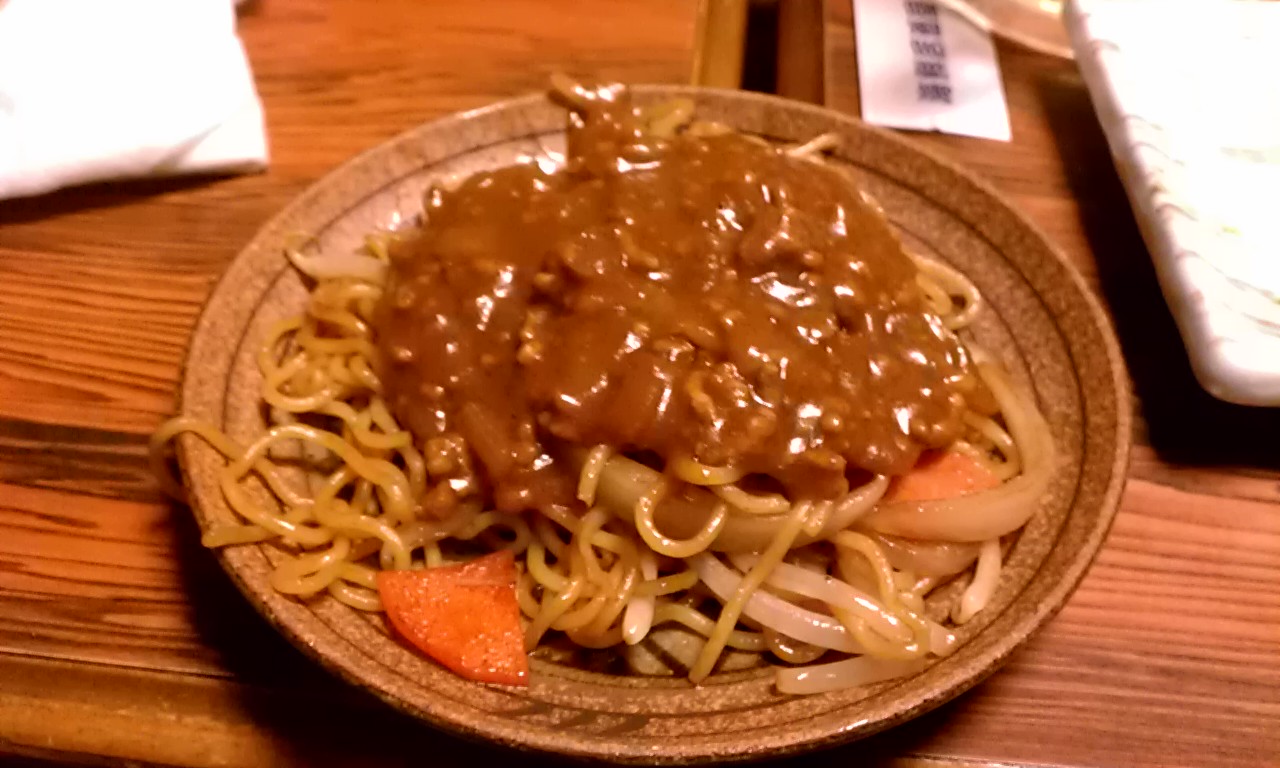 カレー焼きそば OVERHAUL