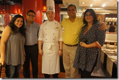 Arpana, Shanky, Chef Liang, me, Rushina