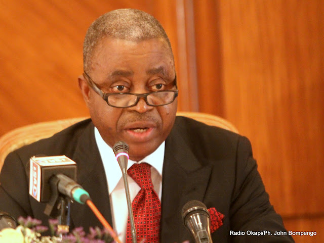 Adolphe Muzito, ancien Premier ministre de la RDC. Radio Okapi/Ph. John Bompengo