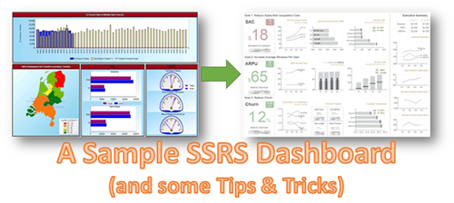 SSRS Sample dashboard and some tips and tricks