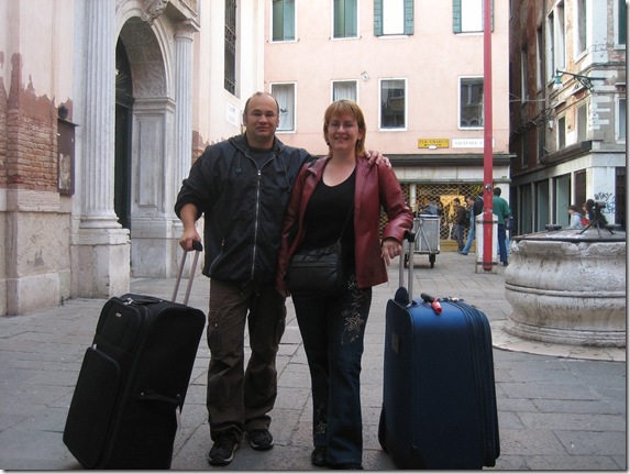 Leaving Venice for Moscow - Simone & Frank